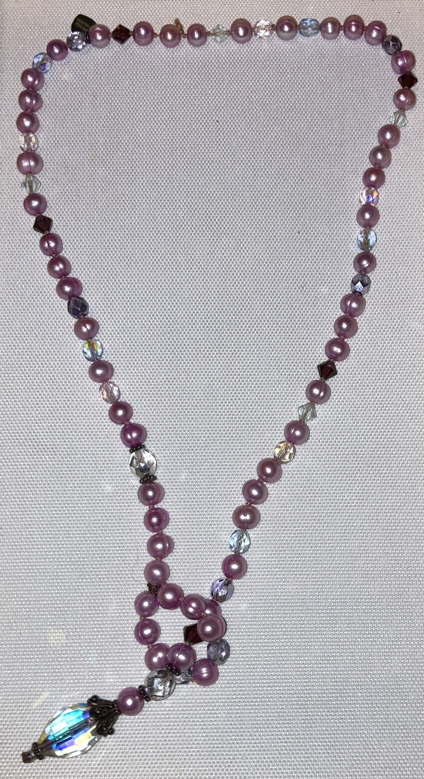 Brenda Perruzza 21” Pink Beaded Necklace eBay
