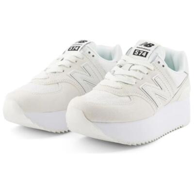 New Balance 574 Sea Salt White WL574ZBJ Women's Size | eBay