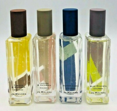 Jo Malone Garden Lilies, LEATHER & ARTEMISIA, Blue Hyacinth 1oz