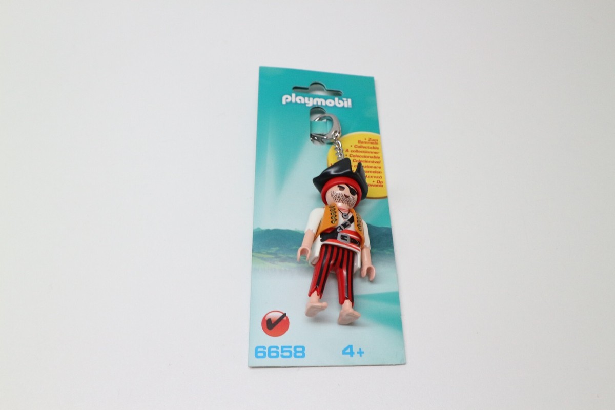 playmobil 6658 set keychain key ring like pirate captain seaman