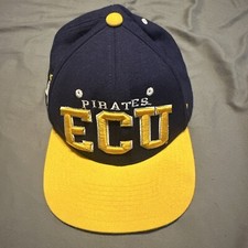 East Carolina University Pirates ECU ZEPHYR Snapback Adult Flat Bill Hat/Cap