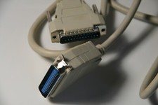 Cable - DB25 Male to CN36 Male Parallel Printer/Scanner Cable - almost 10' long