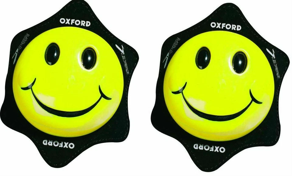 OXFORD COPPIA SAPONETTE TUTA MOTO PROTEZIONE SMILE FACCINA NERE PISTA STRADA