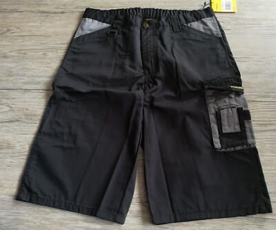 Stanley Arbeitshose/Short, black/grey,   mit besonderen Taschen, Gr. XXL