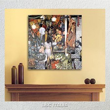 Vucciria Guttuso - Quadro su tela canvas 50 x 50 per Cucina Soggiorno Salotto