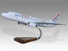 Boeing 737-800 Air Europa Desk Wood Airplane New Model Large Scale 1/100