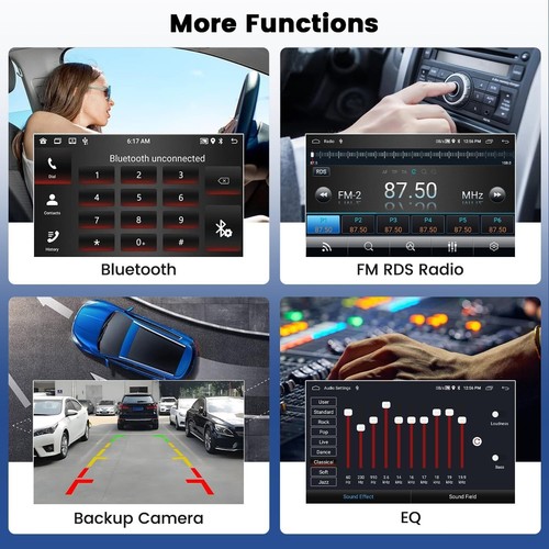 Android 12 10 Inch Car Radio for Honda Freed 2008-2016 Wireless CarPlay Auto - Picture 8 of 8