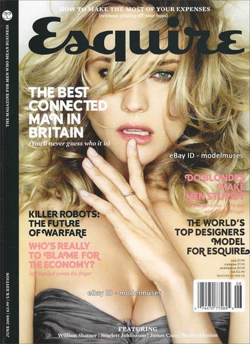 COVER ONLY - ESQUIRE UK June 2008 DIANE KRUGER Heidkruger - Picture 2 of 2
