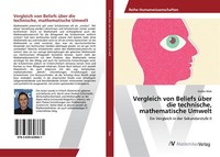 Vergleich Von Beliefs üBer Die Technische, Mathematische Umwelt | Buch | 9783639