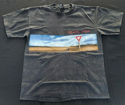 Pearl Jam 1998 Yield Shirt GIANT tag 90s Vintage Vedder Give Way