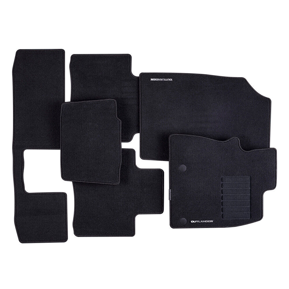 Genuine Mitsubishi Outlander ZM 7 Seater Carpet Floor Mat Set of 6