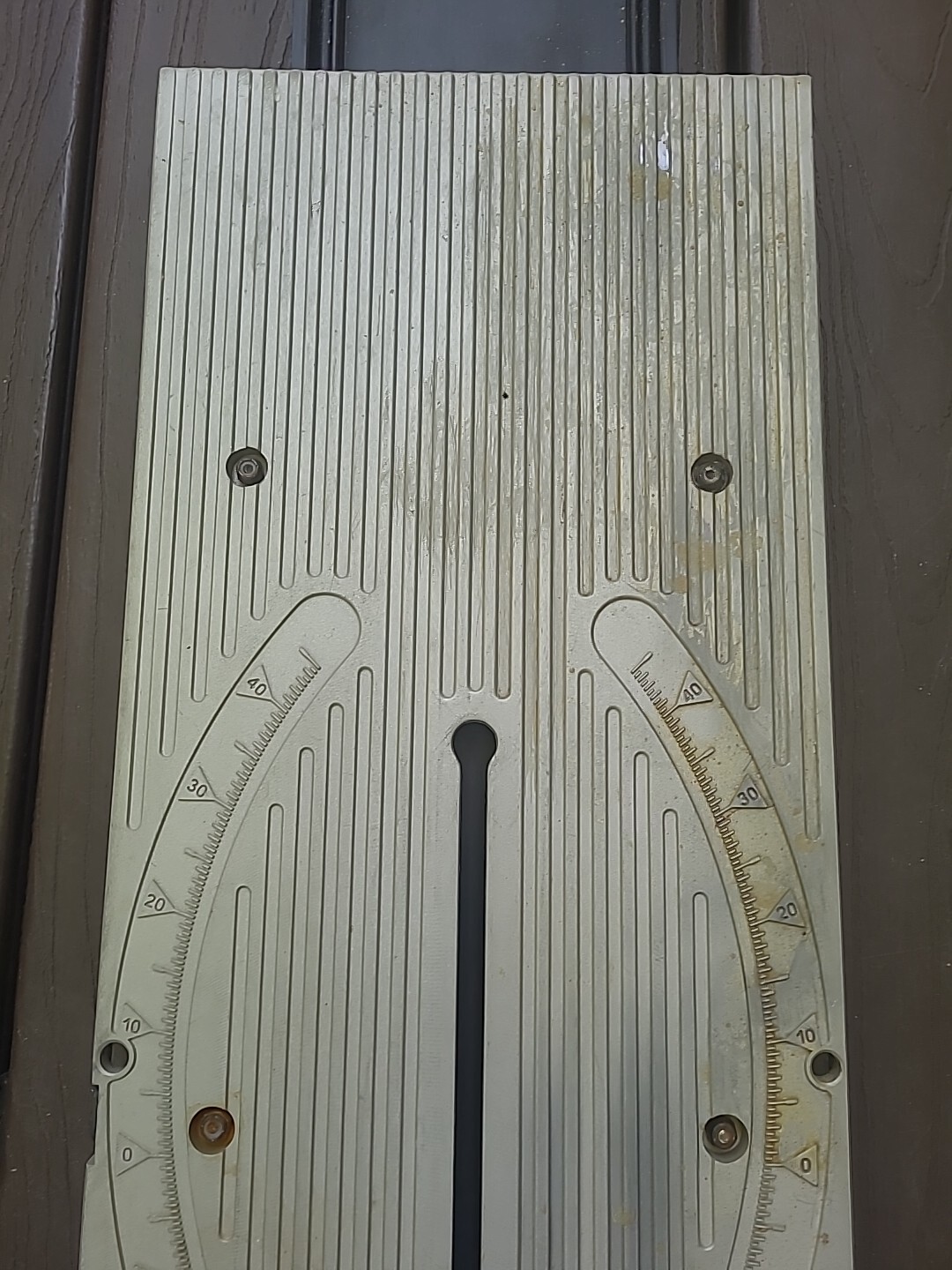 READ Ryobi 10" Table Saw BT3000 BT3100 Sliding Miter (missing miter