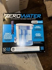 12-Cup Ready-Read 5-Stage Water Filter Pitcher – 0 TDS for Improved Tap Water...