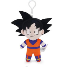 Dragon Ball Z Goku Plush Keychain Bag Charm Soft Toy Anime Collectible