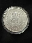 Aztec Mayan Calendar Cuauhtemoc Collectible 1 OZT .999 Fine Silver Round