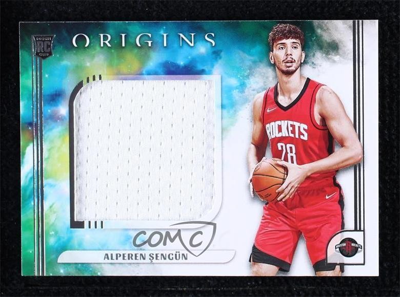 2021-22 Panini Origins Rookie Jumbo Jerseys Alperen Sengun #JJ-SEN RC