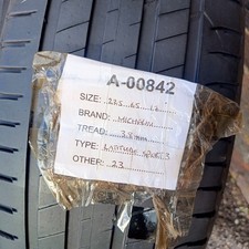 2x Michelin Latitude Sport 3 225/65 R17 102V used tyres
