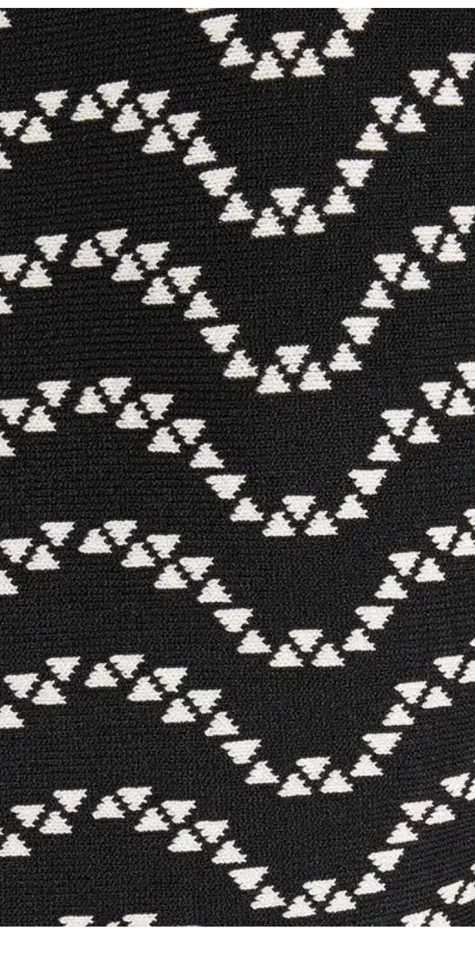 TED BAKER Jacquard Knit Dress Sz 2 - image 4 of 4