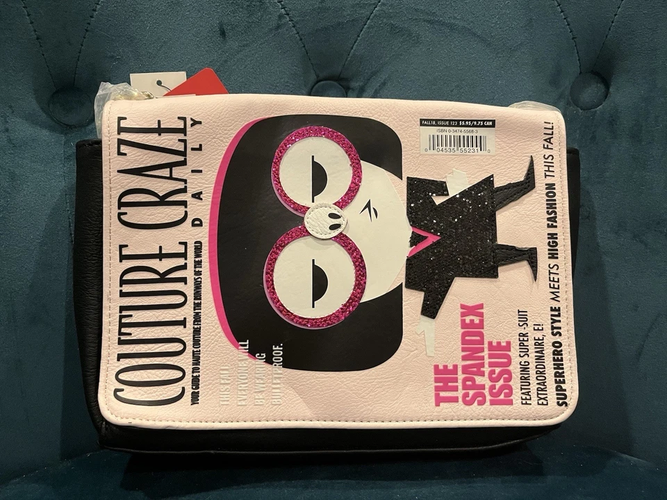 Bolso Bandolera Nuevo con Etiquetas Raro Loungefly Edna Mode Los Increíbles Disney Pixar Foto 2 de 4