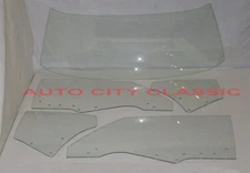 1970 - 1972 Chevelle Glass 2 Door Hardtop Windshield Doors Quarters Clear