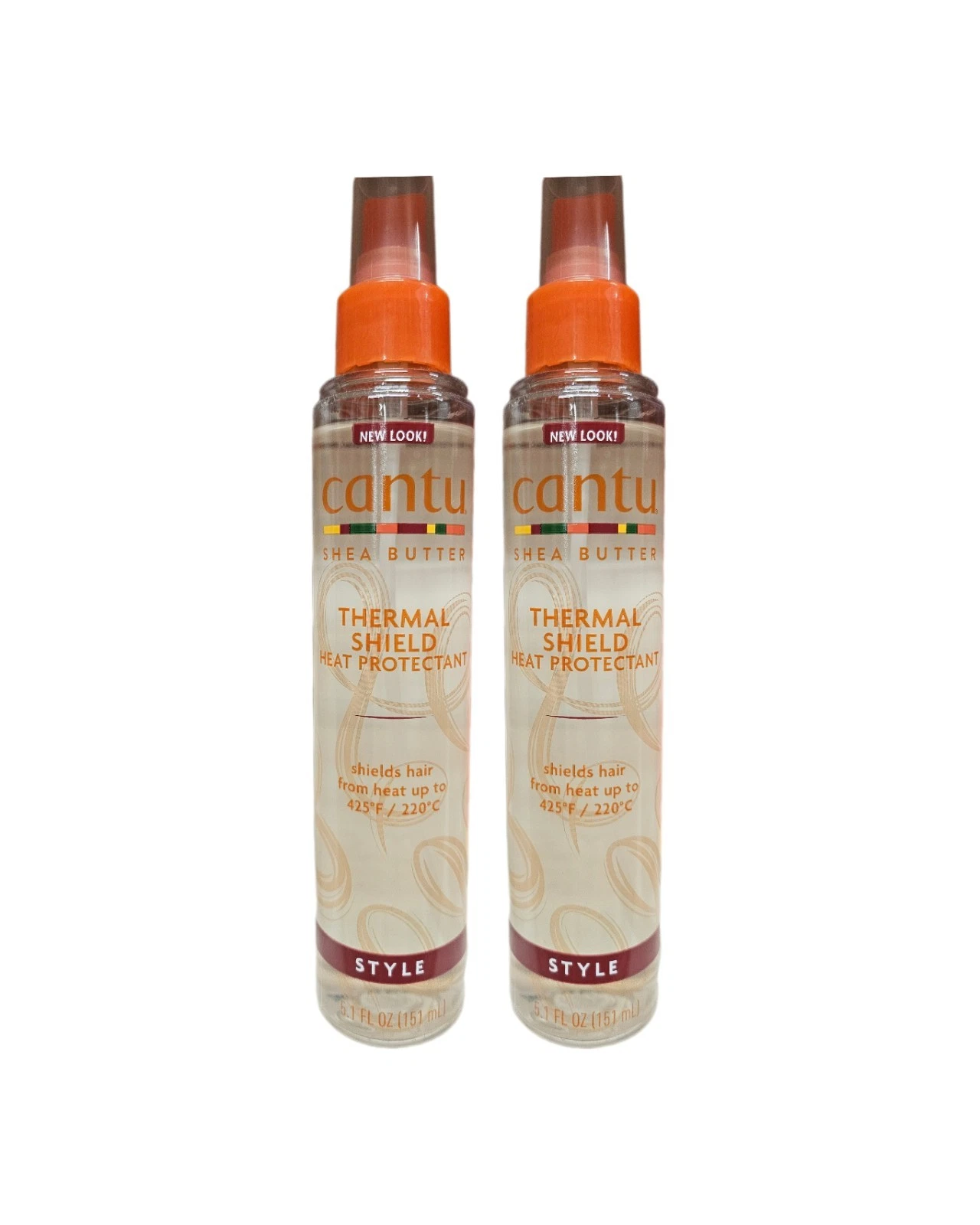 Cantu Thermal Shield Heat Protectant with Shea Butter 5.1oz Pack Of 2