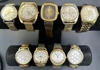 Timex Lot Of 9 Mens Vintage Wrist Watches Mechanical Quartz Analog Indiglo +