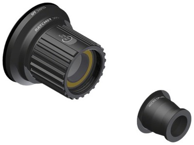 DT Swiss Ratchet DEG Freehub Body - Shimano Micro Spline, Light, Aluminum, Ceram