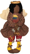 House Of Lloyd Angel Cloth Rag Doll African American Noah’s Ark Animals 1995