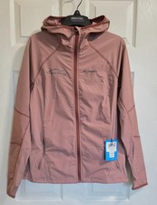 Columbia Women's Light Hooded Sweet as SoftShell Jacket sz L NWT