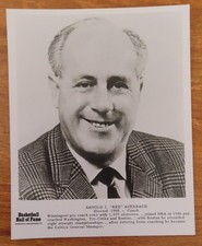Basketball Hall of Fame RED AUERBACH No. 2 BOSTON CELTICS Elected 1968 B&W Photo