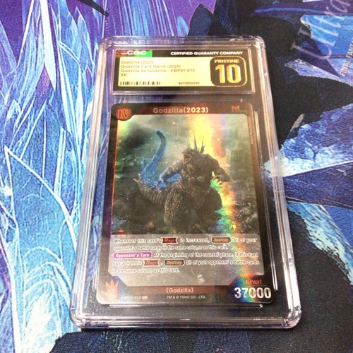 2025 GODZILLA Card Game EBP01-010 SR Minus One (2023) CGC Grade 10 PRISTINE