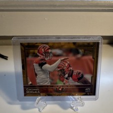 Topps 2015 Cincinnati Bengals #278 Andy Dalton A.J. Gold Numbered 2015