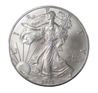 2002 American Silver Eagle $1.00 Dollar 1 Oz 999 Silver Coin. No Reserve $