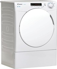 Image of Candy CSEV9DF 9KG Vented Tumble Dryer, White, White Door