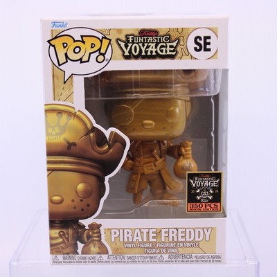 F4 Funko Pop Vinyl Figure Funtastic Voyage Exclusive Freddy Pirate Gold SE