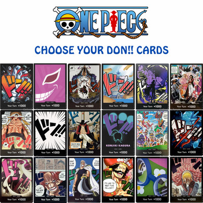 One Piece TCG - English DON!! CARDS - Choose Your Singles - PACK FRESH