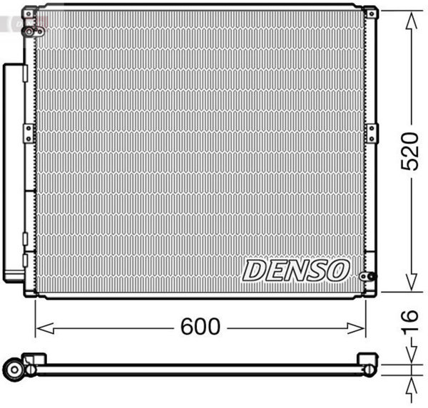 Kondensator Klimaanlage FüR Toyota Land Cruiser 90 Prado-image