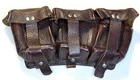 Finnish Army Ammunition Pouch M1922 ORIGINAL Military Leather WWII WW2 Russo War