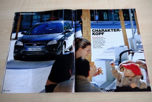 MOT 25/2004 Ford Focus 2.0 TDCI DPF Titanium mit 136PS im TEST auf 6 Seiten