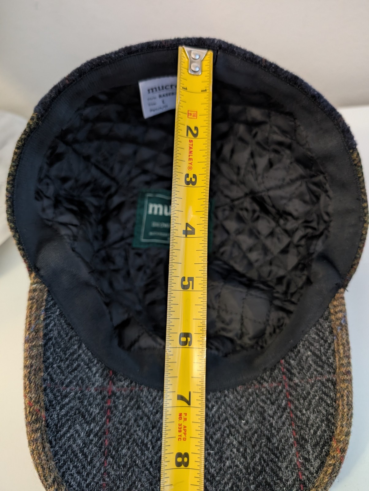 Mucros Weavers baseball cap hat patchwork plaid t… - image 16