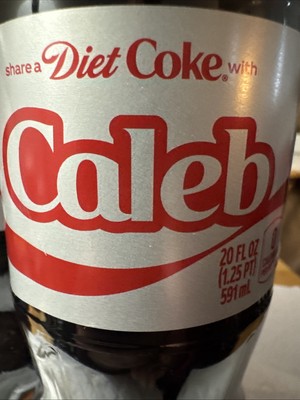 カルコーク　グッズ　cal coke Share A Coke with Caleb 2025 Personalized Gift Coca Cola Bottle