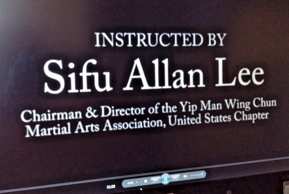 FUNDAMENTAL WING CHUN KUNG FU By Master Allan Lee DVD (See Photos From It!) - Image 3 of 4