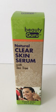 Beauty Guru 100 Natural Clear Skin Serum With Tea Tree .27 fl oz.