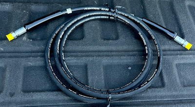 #ad Flextral 10#x27; Hydraulic Jack Hose HJ 04 CS3814F 1 4quot; 10000psi WP $36.97