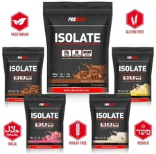 Whey Protein Isolate Powder 1KG Pure Premium Protein Shake GMO & Gluten FREE 27.73 per kilo