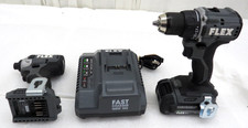 Flex 24V Brushless FX1131 1/2" Drill Driver FX1331 1/4" HEX Impact Driver