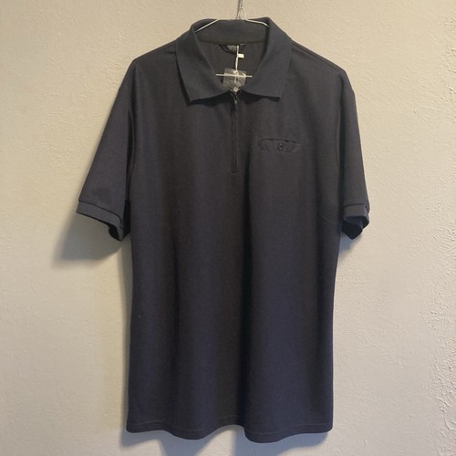 COOFANDY Mens Polo Shirt Pullover Short Sleeve Knit Button Down Shirts Casual L