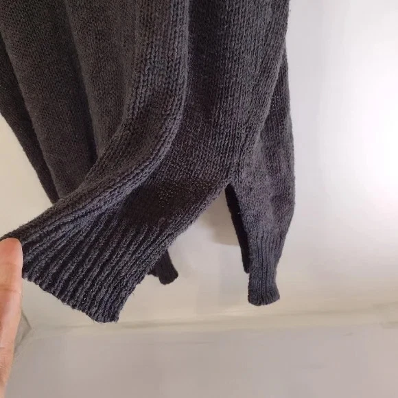 Umgee Women's Dark Grey Open Front Cardigan/Sweater Size (L) - Image 3 of 4