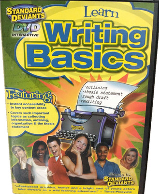 The Standard Deviants - Learn Writing Basics - DVD By Standard Deviants GOOD A15