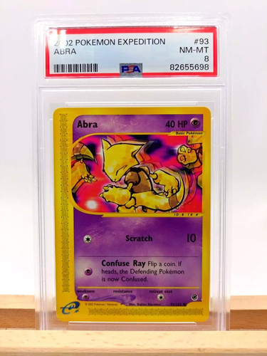 Abra graded PSA 8 for sale on eBay